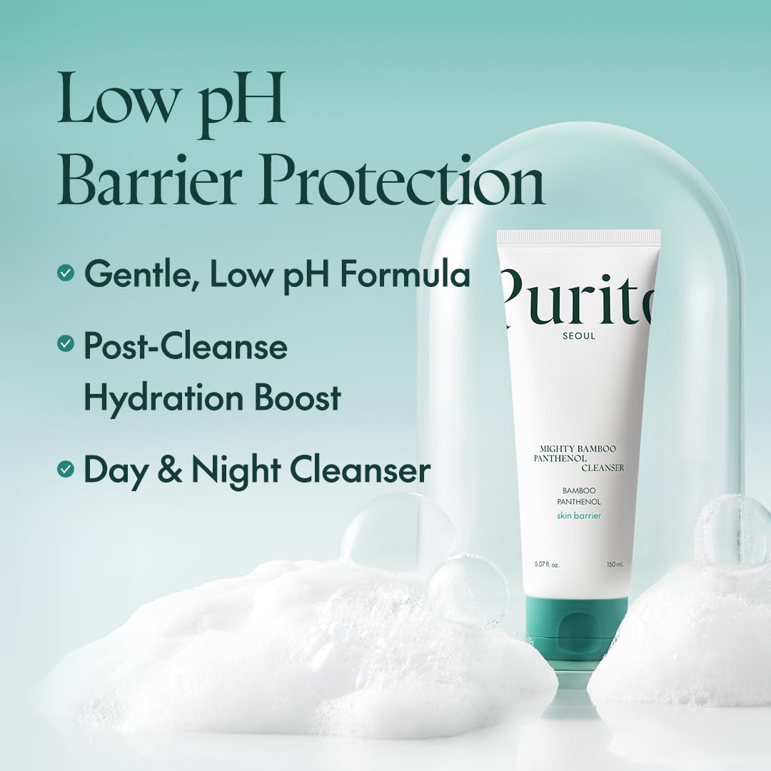 Purito Mighty Bamboo Panthenol Cleanser 150 mL (5.07 fl oz) Skincare Purito