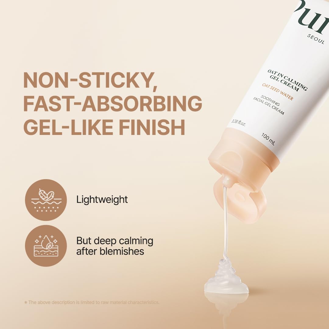 Purito Oat-in Calming Gel Cream 100 mL (3.38 fl oz)