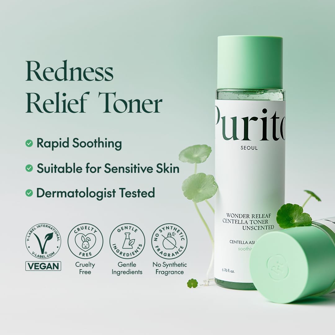 Purito Wonder Releaf Centella Toner Unscented 200 mL (6.76 fl oz) Skincare Purito