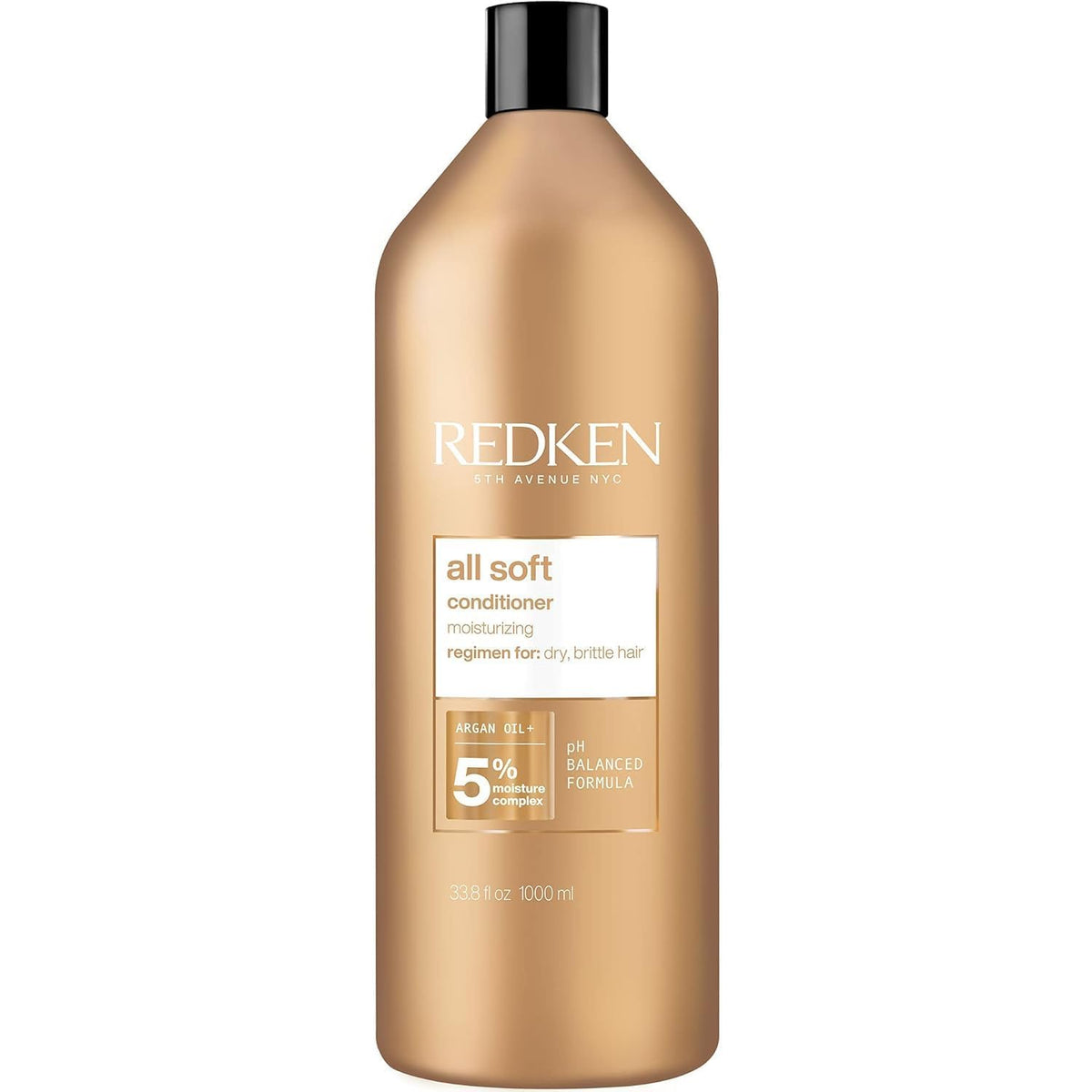 Redken - All Soft Conditioner - 33.8oz / 1 L [Beauty] Beauty Redken