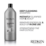 Redken - Hair Cleansing Cream Shampoo - 33.8oz / 1 L [Beauty] Beauty Redken