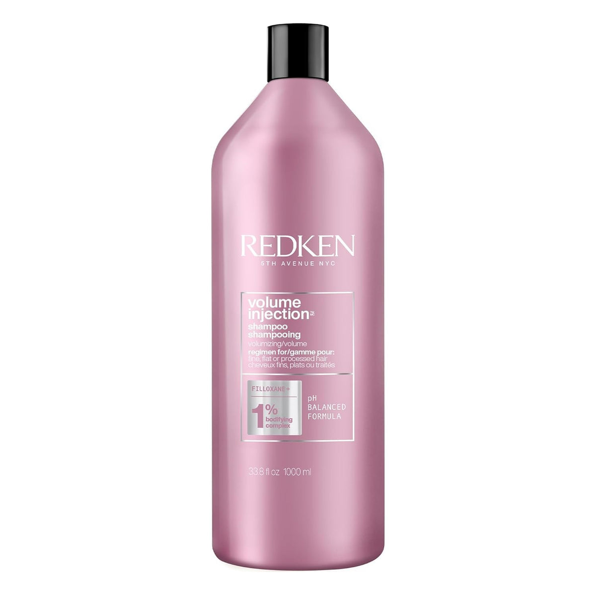 Redken - Volume Injection Shampoo - 33.8oz / 1 L [Beauty] Beauty Redken