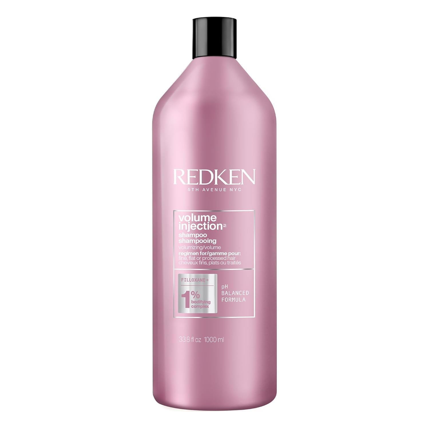 Redken - Volume Injection Shampoo - 33.8oz / 1 L [Beauty] Beauty Redken
