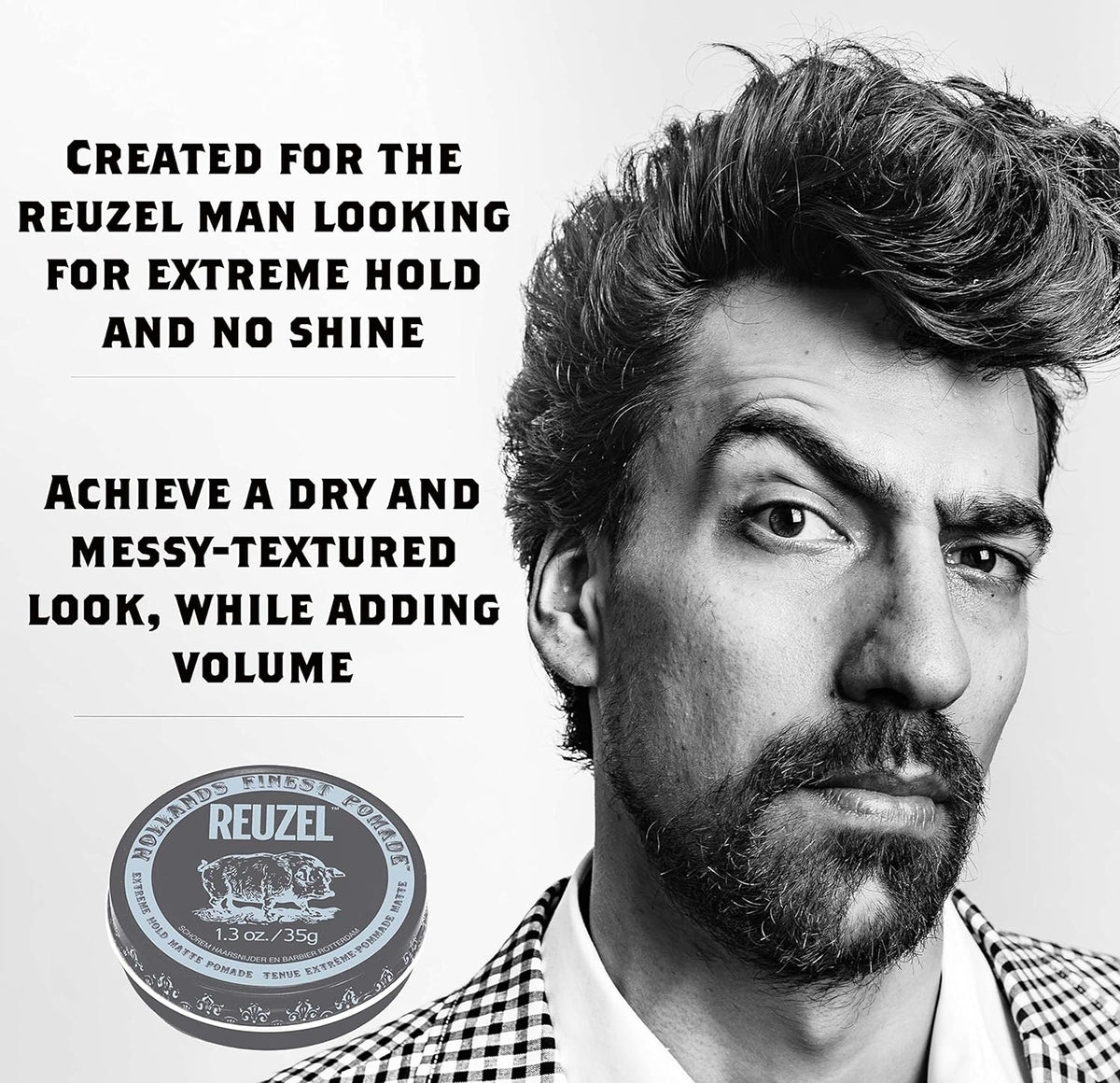 Reuzel: Extreme Hold Matte Pomade 37 g (1.3 oz) Styling Reuzel