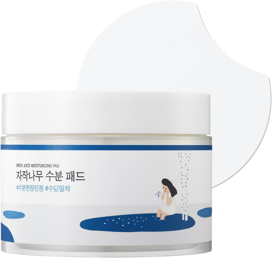 Round Lab Birch Juice Moisturizing Pad 272 g (9.6 oz) 80 pc