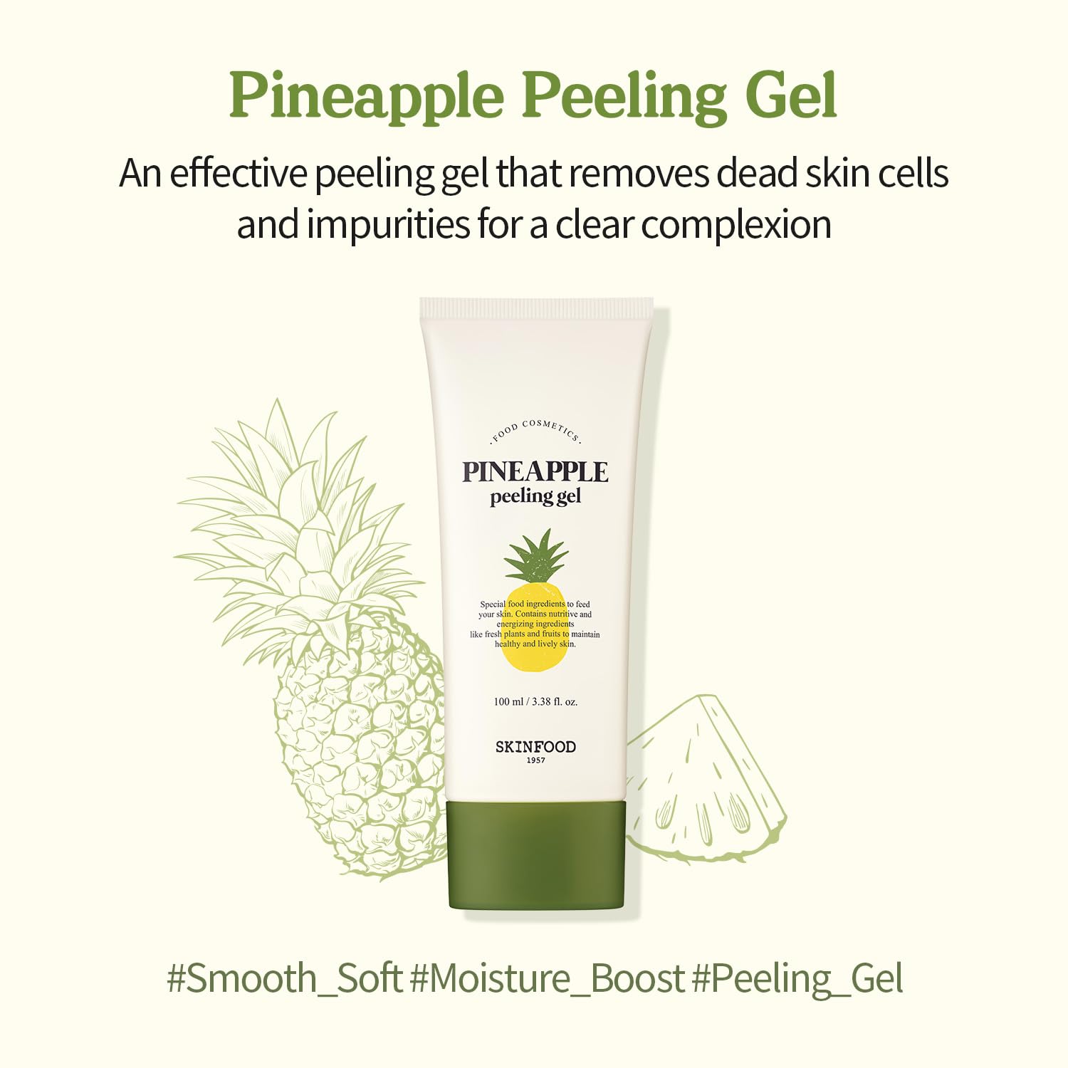 Skinfood Pineapple Peeling Gel 100 mL (3.38 fl oz)