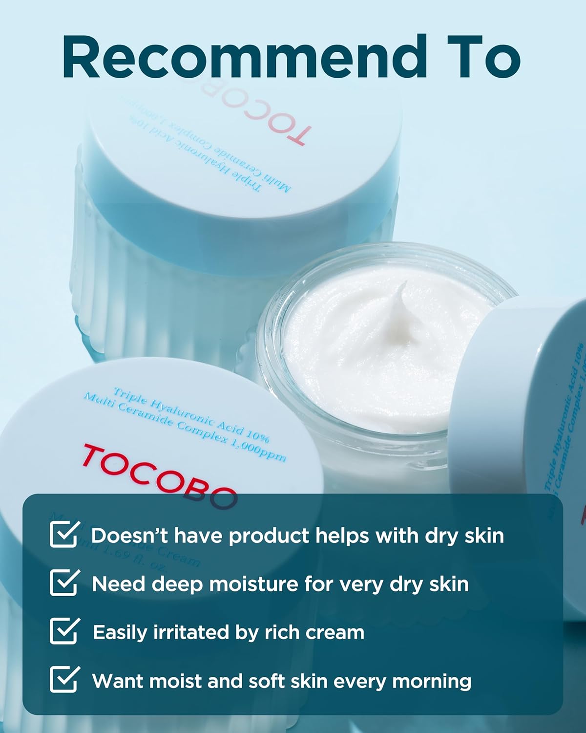TOCOBO Multi Ceramide Cream 50 mL (1.69 fl oz)