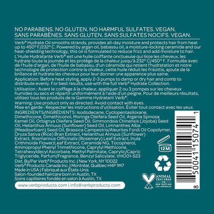 VERB: Hydrate Oil - 2oz / 60ml