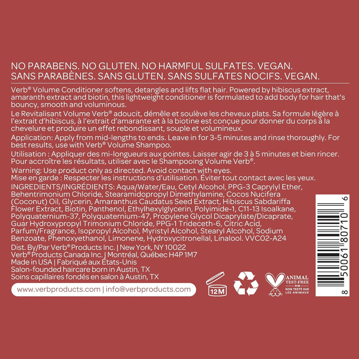 VERB: Volume Conditioner 946 mL (32 fl oz) Conditioner VERB