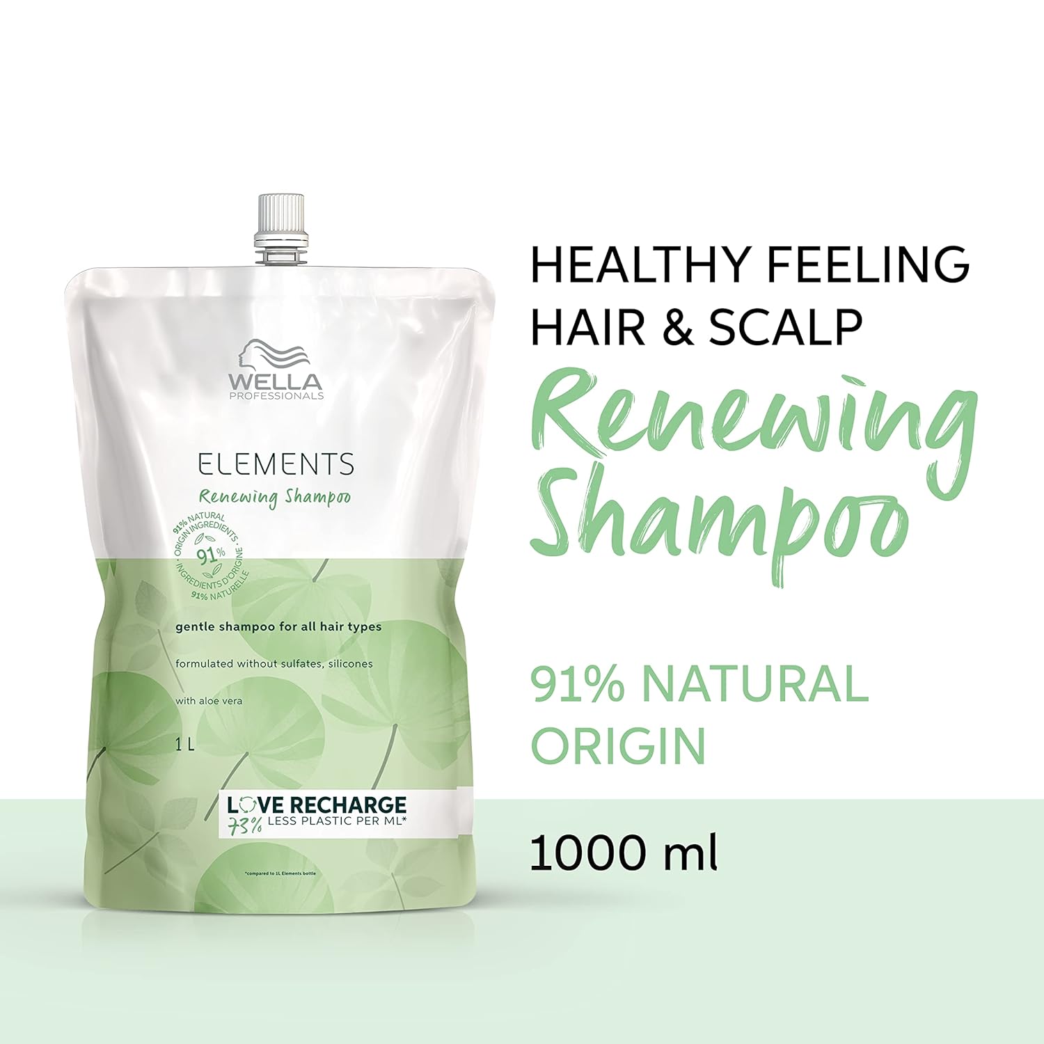 Wella Professionals - Elements Renewing Shampoo 1L / 33.8oz [Beauty] Beauty Wella Professionals