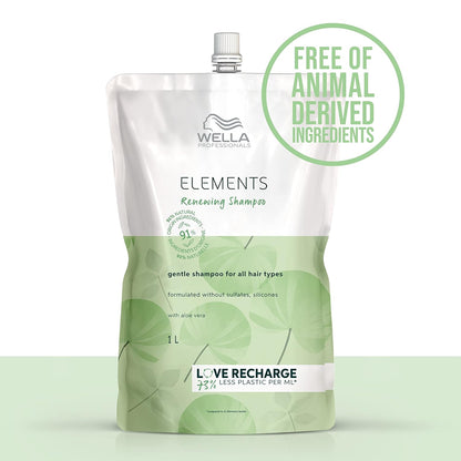 Wella Professionals - Elements Renewing Shampoo 1L / 33.8oz [Beauty] Beauty Wella Professionals