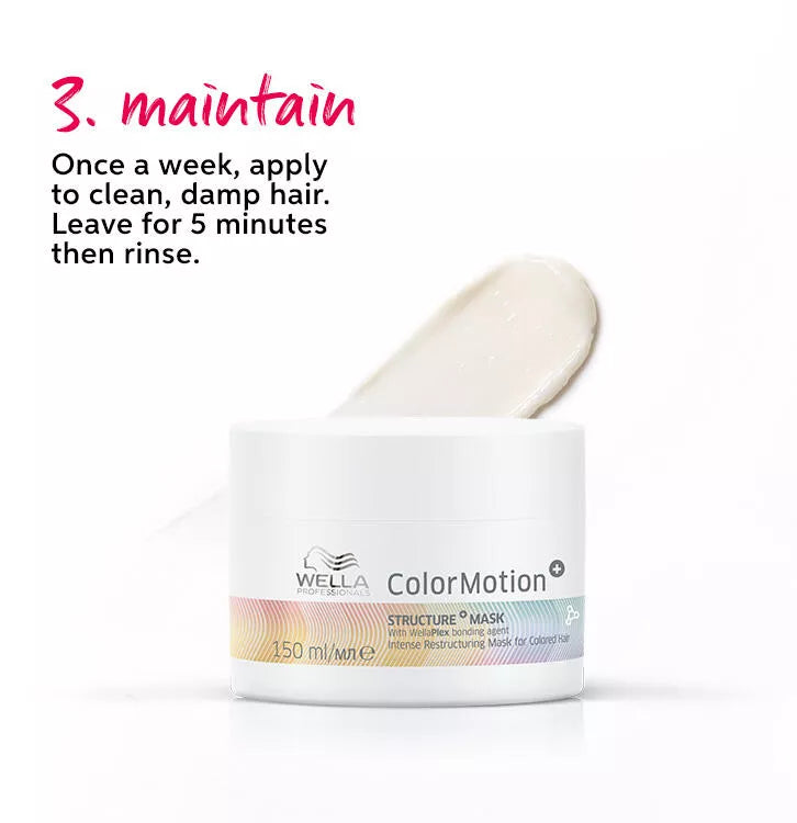 Wella Professionals - ColorMotion Structure Mask - 500ml / 16.9oz [Beauty] Beauty Wella Professionals