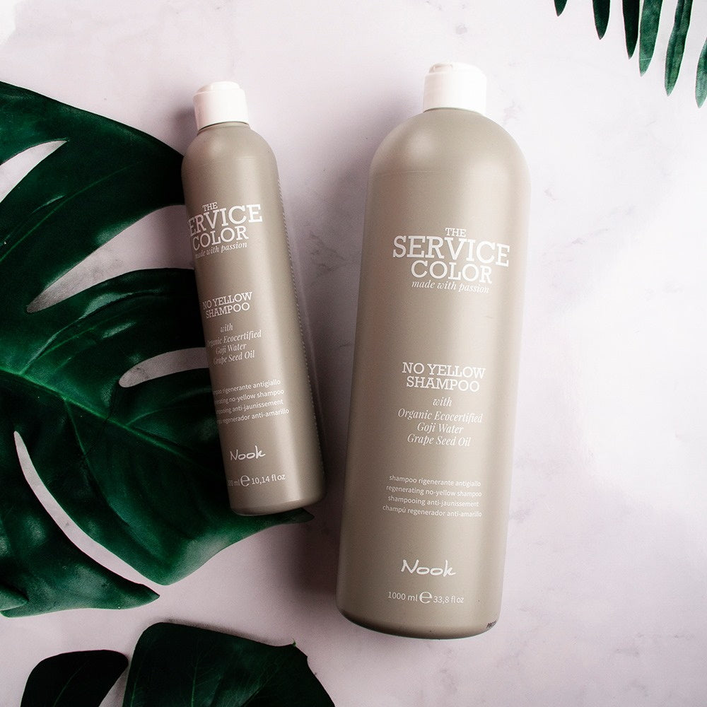 Nook No Yellow "The Service Color" Shampoo - 1000mL [Hair Care] Hair Care Nook   