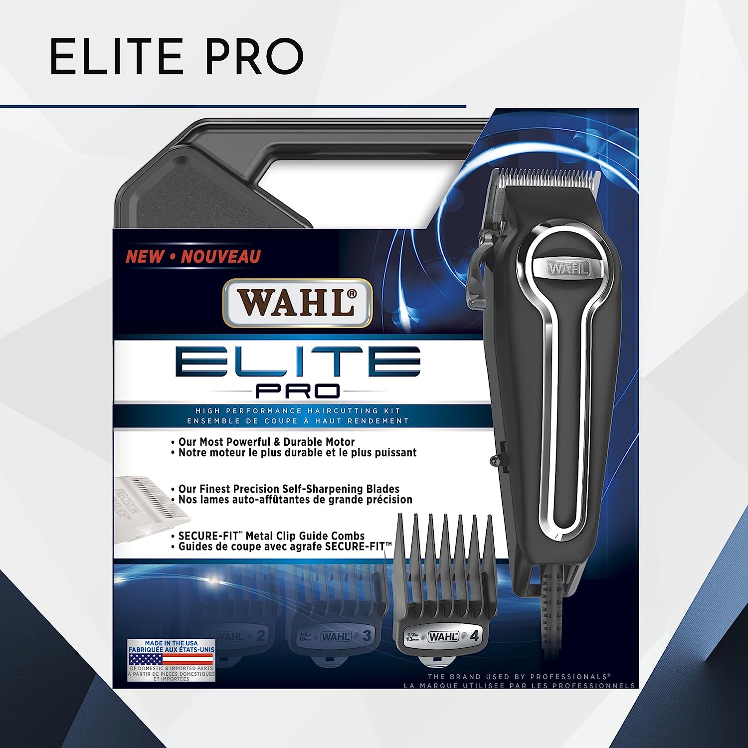 Wahl Elite Pro High Performance Home Hair Cutting Kit [Personal Care] Personal Care Wahl   