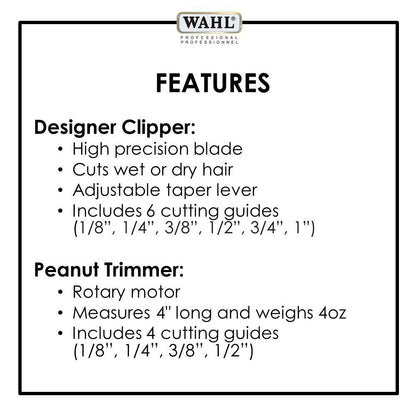Wahl Professional All Star Clipper/Trimmer Combo [Personal Care] Personal Care Wahl   